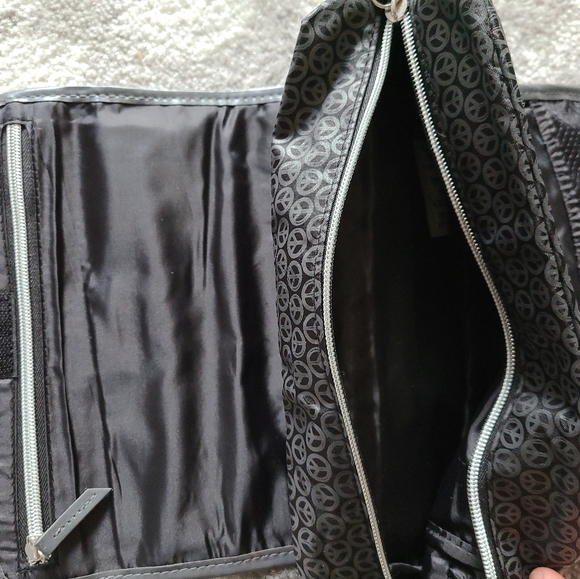 New MOSCHINO TRAVEL ZIPPER POUCH ORGANIZER BAG - Picture 6 of 7